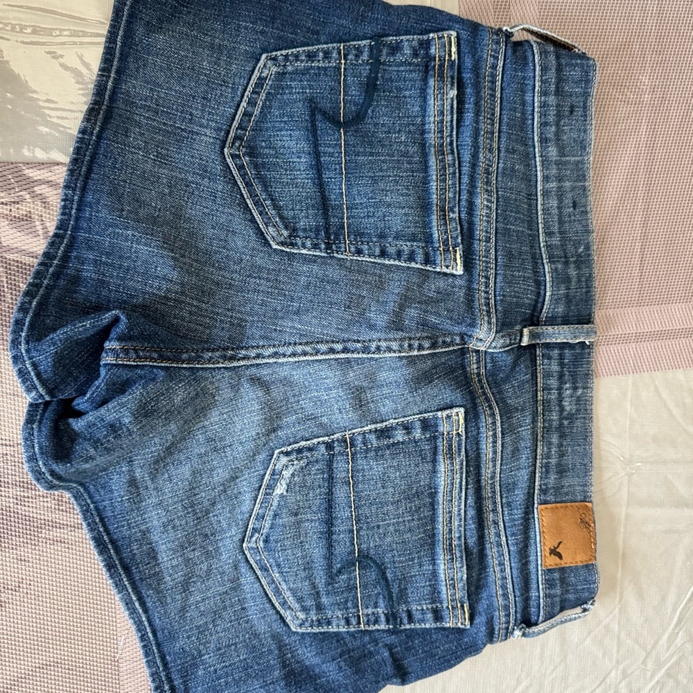 Blue Denim Shorts